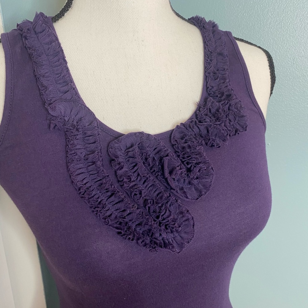 Ann Taylor Ruffled Top - Picture 4 of 4